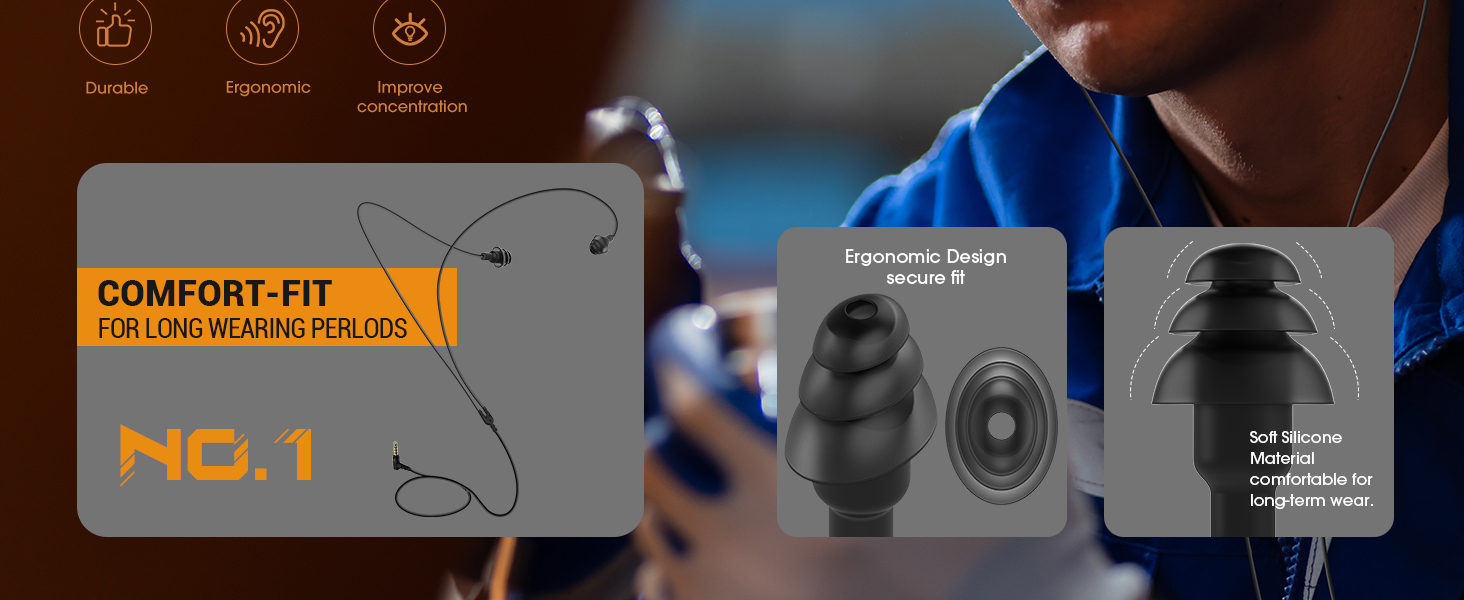 construction ear plug headphones for work