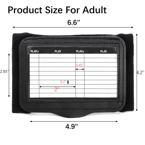 football wristbands for plays