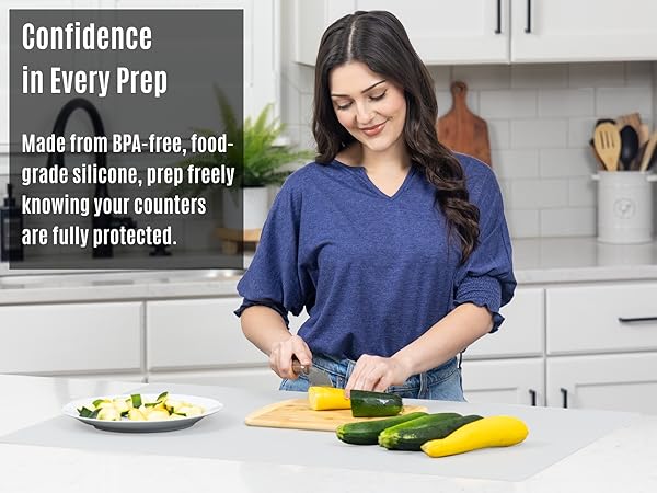 protector mesa silicone place mat silicone mats for resin cooking mat for countertop 