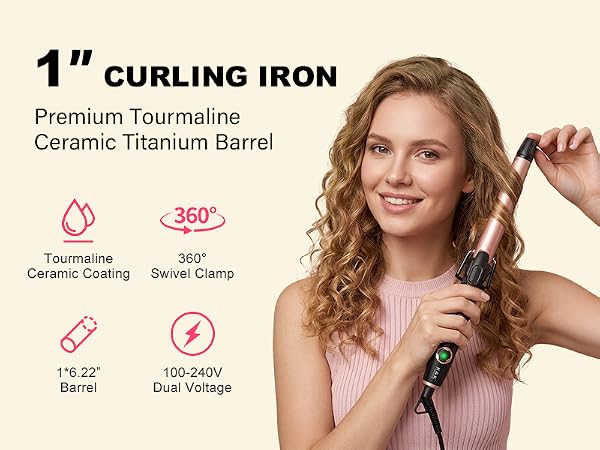 1 inch curling iron