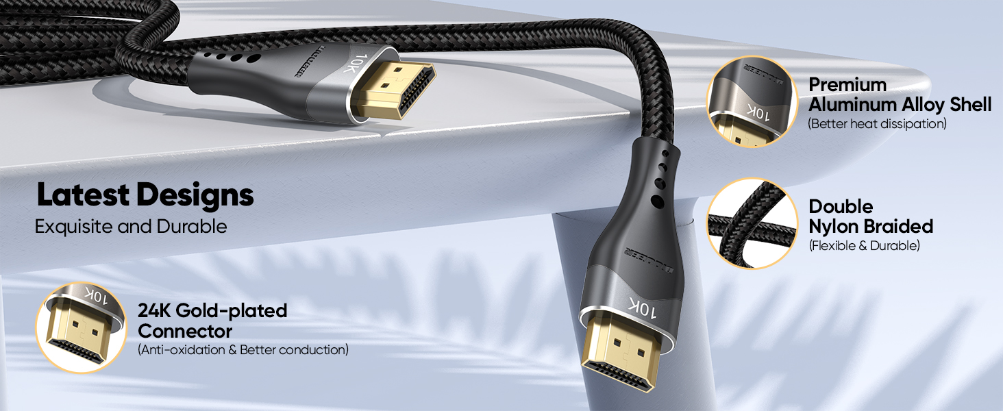hdmi cable 8ft 2 pack
