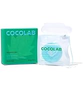 Cocofloss Woven Dental Floss, Dentist-Designed Oral Care, Mint, Waxed, Expanding, Vegan, Kid-Frie...