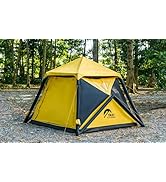 TAILI Inflatable Blow Up Tent for Camping with Hand Pump for 2/4/6/8 Person, Easy Setup Outdoor I...