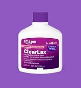Basic Care ClearLax Polyethylene Glycol 3350 Powder for Solution, Osmotic Laxative, Reliev...