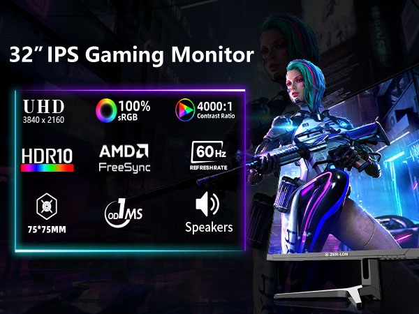 32”IPS Gaming Monitor