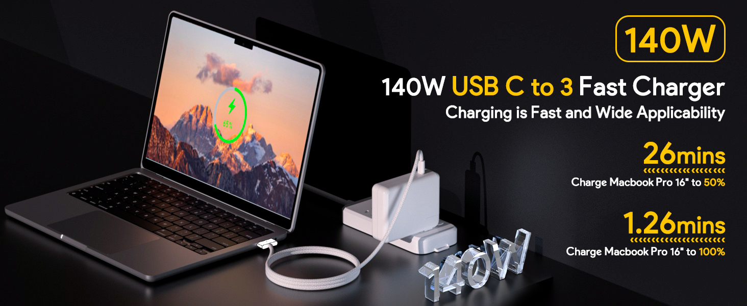 140W magsafe 3 charger