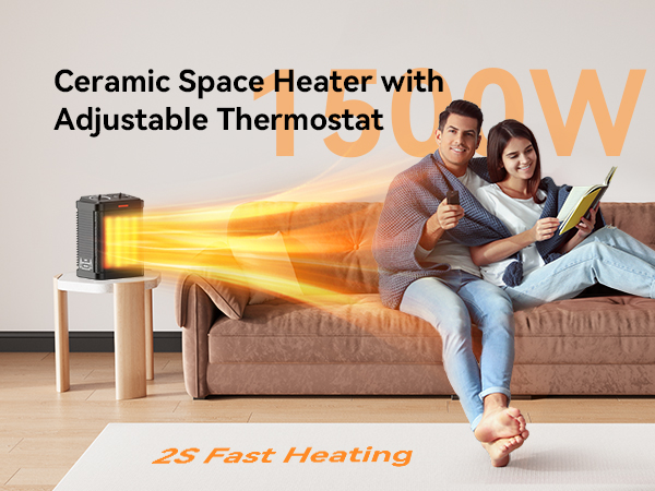 1500w small space heater
