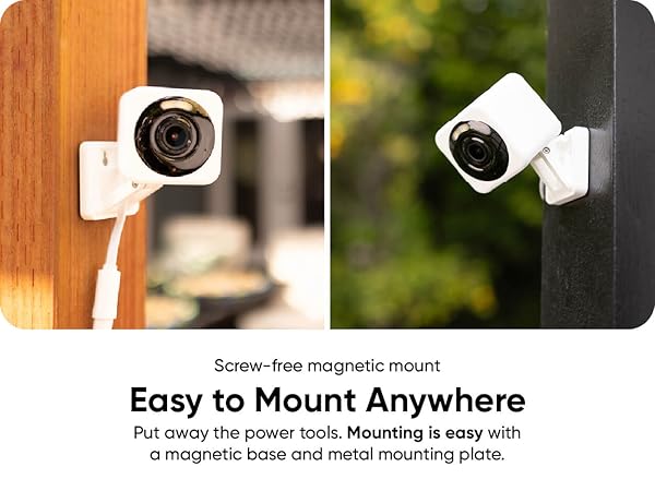 Wyze Cam v4 Easy Mounting