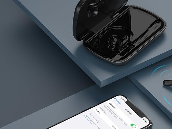 One click pairing of M-ONE Bluetooth Headset
