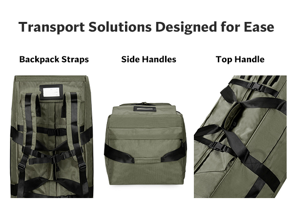 rolling duffel bag
