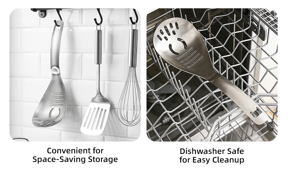 Dishwasher Safe for Easy Cleanup. Convenient for Space-Saving Storage