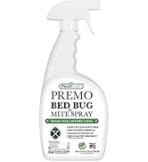 Bed Bug Spray Killer by Premo Guard – 24 oz – Fast Acting – Stain &amp; Scent Free – Child &amp; Pet Frie...