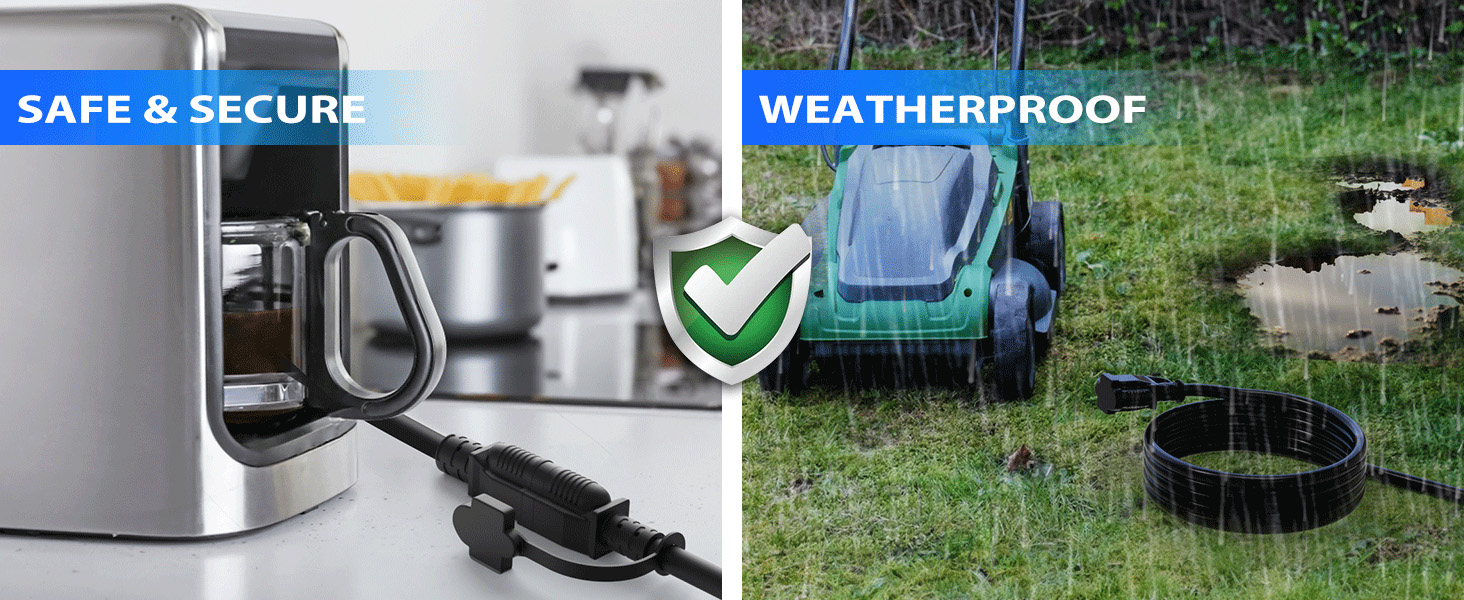 1 to 4 splitter Extention cord