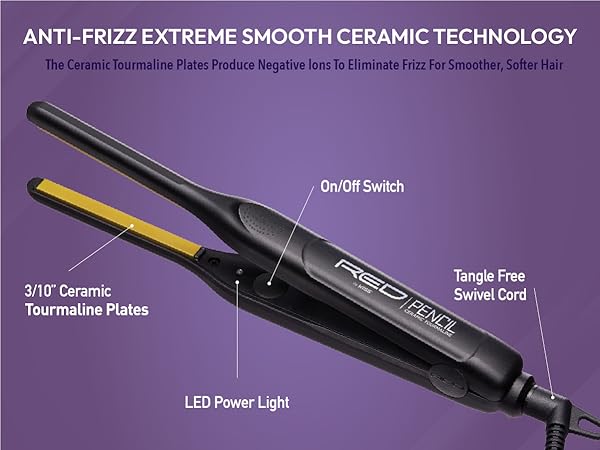 1/2 inch small edge 3/10 irons hot comb tools 3/4 smallest blow dryer travel pixie cut wig supplies