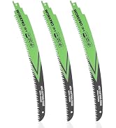WORKPRO 12-Inch Arc Edge Reciprocating Saw Blades, 6TPI for Pruning, 3 Pack | Curved Arc Edge, Tr...