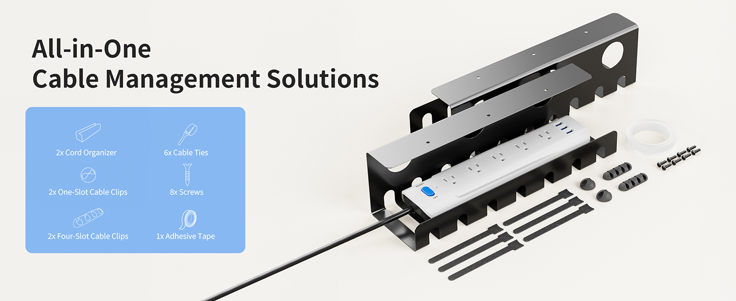 cable management under desk cable tray cable organizer cord organizer wire management