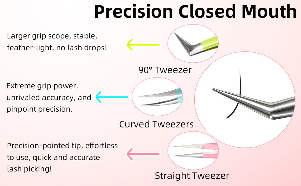 eyelash extension tweezers