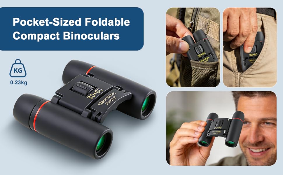 pocket binoculars-binoculares