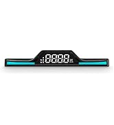 GPS Speedometer for Car HUD, 5V Heads Up Display for Car, Digital Speedometer MPH for Car with Ca...
