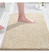 Yimobra Bathroom Rugs Mat, Extra Soft Comfortable Bath Rugs, Non-Slip, Water Absorbent and Thick ...
