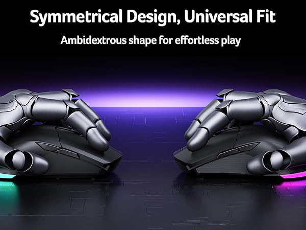 Symmetrical Design Universal Fit