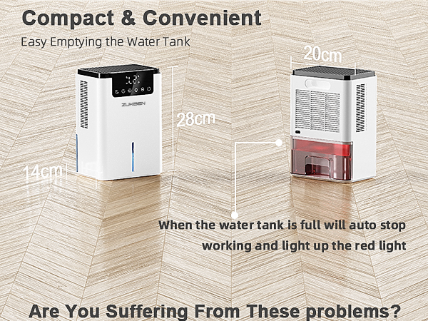 compact dehumidifier