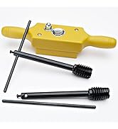 Kings County Tools Tap and Die Set | 1-1/4 Inch Size | Cuts Male &amp; Female Wooden Threads | Two-Ha...