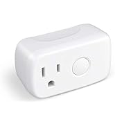 BroadLink Smart Plug (NoAPP Version), Mini Wi-Fi Timer Smart Outlet Socket Works with Alexa/Googl...