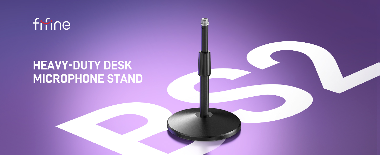 FIFINE desktop microphone stand BS2