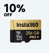 Insta360 256GB PRO microSDXC Memory Card, V30, A2, UHS-I, 90 MB/s Read/Write Speed