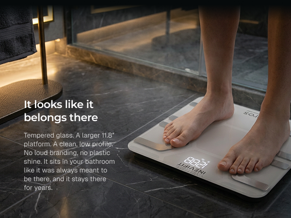 I-BF002 - Best Bluetooth Smart Body Fat Scale - Premium A+ - Mobile
