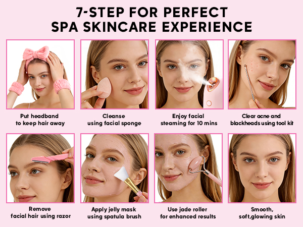 7 step for skincare experience
