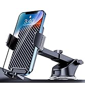 BIPOPIBO Phone Mount for Car Phone Holder Mount [Military-Grade Suction] Cell Phone Car Holder Un...