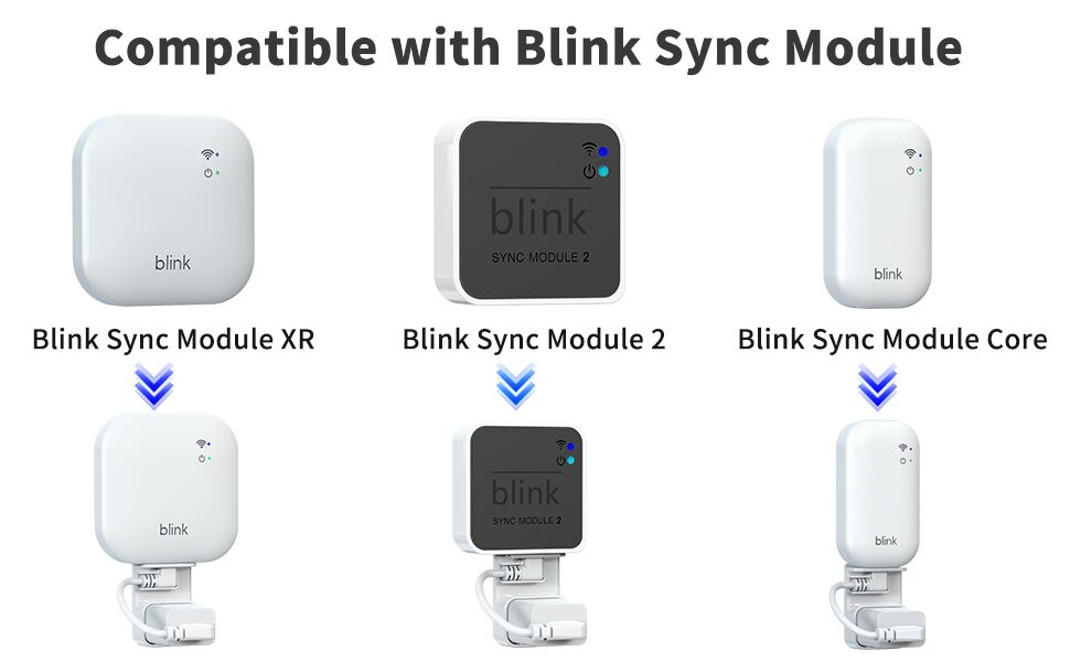 wall mount for blink sync module