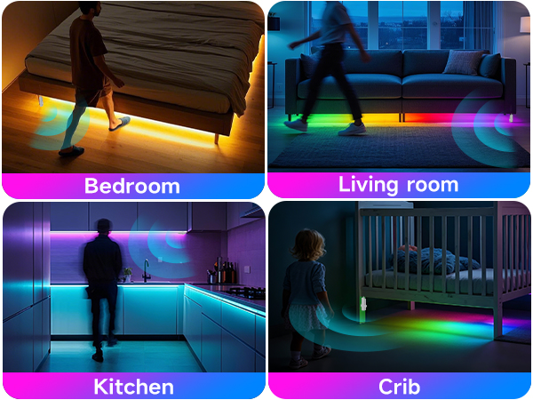 motion activated led light strip