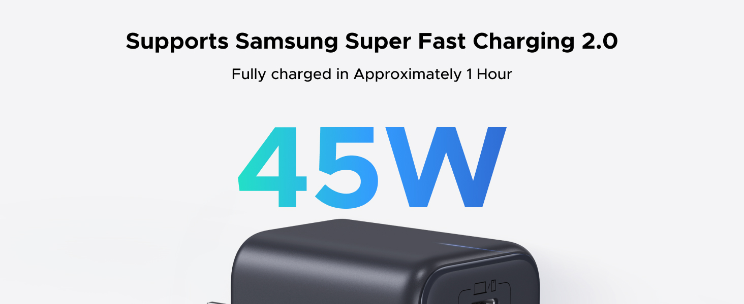 ugreen 45w usb c fast wall charger