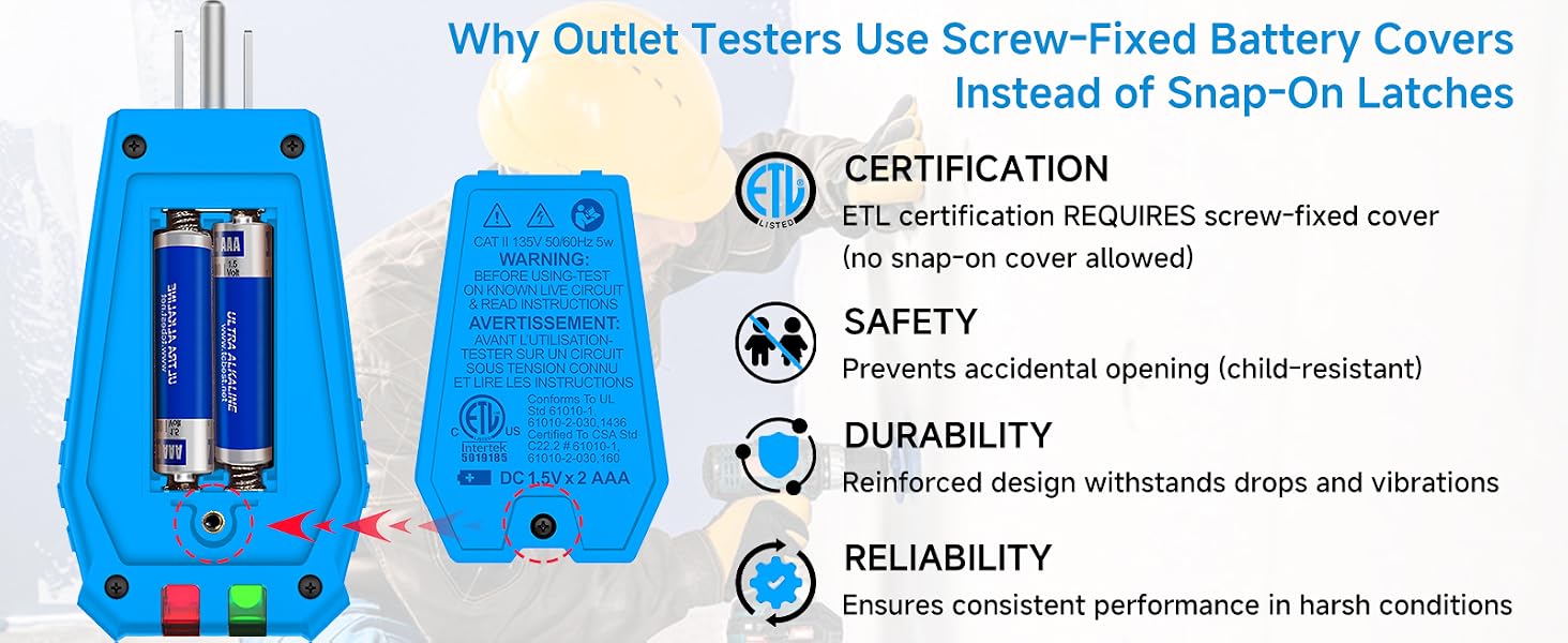 Outlet Tester Voltage Tester