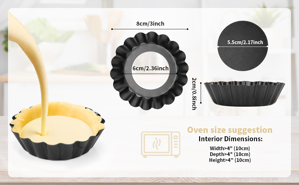 Egg Tart Molds