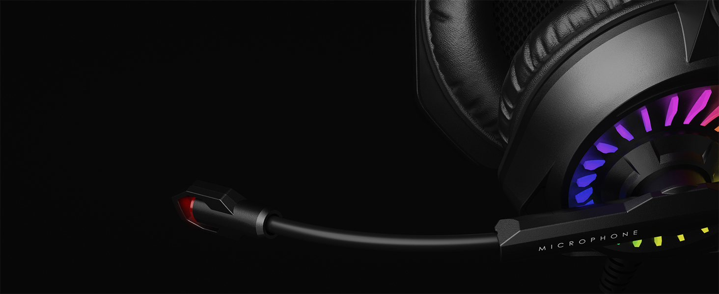 gaming headset with microphone