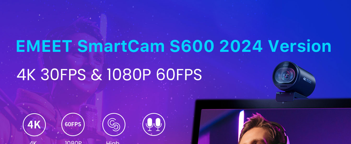 S600 webcam for Streaming