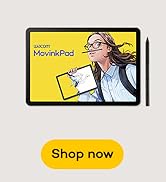 Wacom MovinkPad 11, Android Mobile Drawing Tablet, 11" with Battery-Free Slim Pro Pen 3, 8GB RAM/...
