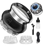 Self Haircut Kit for Men, USB Rechargeable Cordless Hair Clipper &amp; Short Hair Bald Trimmer Set, W...