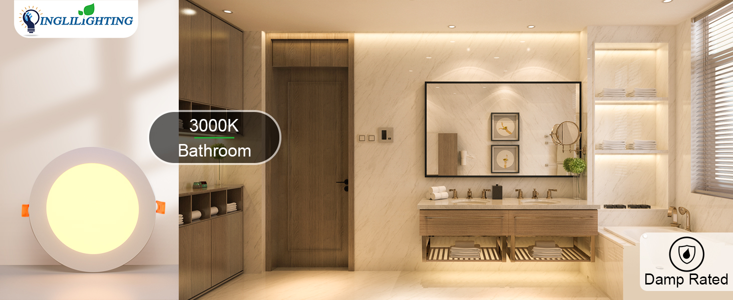 led lights for bathroom