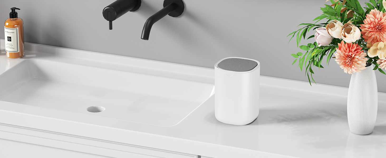 desk trash can for bathroom