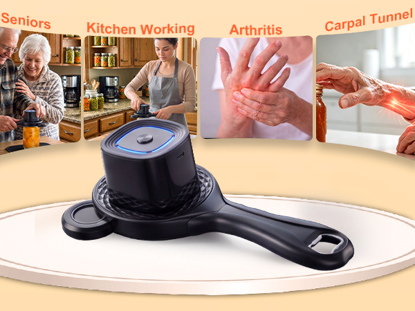 electric jar opener for seniors rechargeable