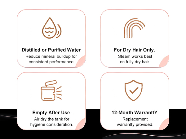 steam brush hair straightener