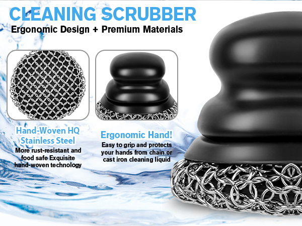 Cast Iron Scrubber