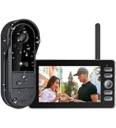 TKMARS Doorbell Camera Wireless No Subscription with Monitor for Home/Apartment, Video Doorbell 1...