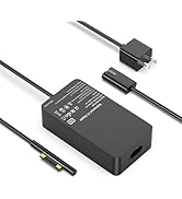 65W Surface Pro Charger, Surface Laptop Charger Replacement for Microsoft Surface Pro 10,9,8,7+,7...
