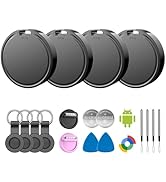 Air Tags for Android,Air Tags-4 Pack Android,Air Tracker Tags with 6 Case,2 Year Battery Life,Goo...
